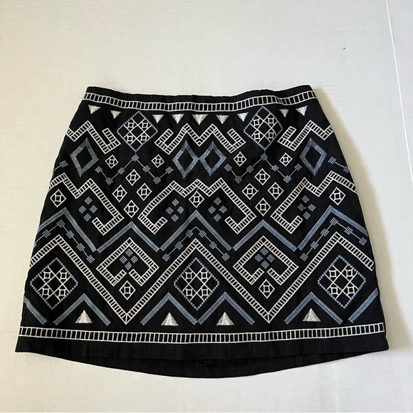 LULUS Jubilee Black Embroidered Mini Skirt - Picture 3 of 4